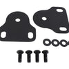 Kentrol 76-95 Jeep CJ/Wrangler YJ Interior Windshield Brackets Pair - Powdercoat Black