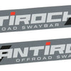 RockJock Antirock Sway Bar Arm Stickers for Flat Arms Pair