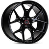 Vossen HF-5 20x9.5 / 5x115 / ET17 / Deep Face / 71.5 - Gloss Black Wheel