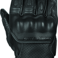 Speed and Strength Twist of Fate Leather Gloves Black - 2XL