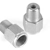 Haltech M10 x 1.0 to 1/8 BSPT Adaptor - Stainless Steel