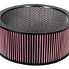 K&N Custom Air Filter 14in OD / 12in ID / 6in Height