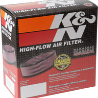 K&N Custom Round Filter 5-1/8in FLG / 9in OD x 4-1/8in HW/VENT