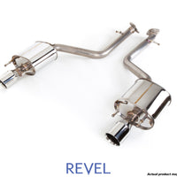 Revel Medallion Touring-S Catback Exhaust - Dual Muffler / Rear Section 14-15 Lexus IS250 AWD/RWD