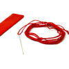 BuiltRight Industries 09-14 Ford Raptor Steering Wheel Stripe Kit - Red