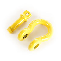 Rugged Ridge Yellow 3/4in D-Rings