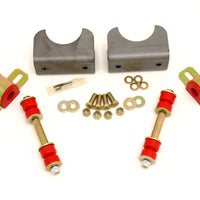 BMR 82-02 3rd Gen F-Body w/ 2.5in-2.75in Axle Tubes 19mm Sway Bar Mount Kit - Bare