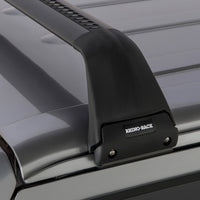 Rhino-Rack 07-22 Jeep Wrangler JK/JL 2 Door Hard Top Vortex SG 2 Bar Roof Rack - Black