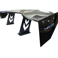 NRG Carbon Fiber Spoiler - Universal (59in.) NRG Logo Large End Plates