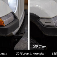 Diode Dynamics 18-21 Jeep JL Wrangler/Gladiator Sidemarkers Clear (set)