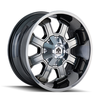 Mayhem 8103 Fierce 20x9 / 5x139.7 BP / 0mm Offset / 110mm Hub Chrome Wheel