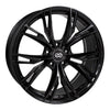 Enkei ONX 17x7.5 45mm Offset 5x100 Bolt Pattern 72.6 Bore Dia Black Wheel