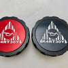 Kartboy Subaru Oil Cap V2 - Anodized Aluminum Center w/Laser Engraved Kartboy Nuke Logo