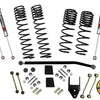 Skyjacker 2018 Jeep Wrangler JL 4 Door 4WD (Non-Rubicon) Long Travel 2 Stage 3.5in-4in Coil System