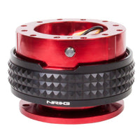 NRG Quick Release Kit - Pyramid Edition - Red Body / Black Pyramid Ring