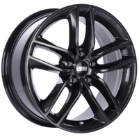 BBS SX 20x9 5x114.3 ET42 Crystal Black Wheel -82mm PFS/Clip Required