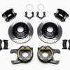 Wilwood D154 P/S Park Brake Kit Drilled Mopar/Dana 2.36in Off w/Snap Ring Brng