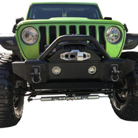 Rampage 2007-2018 Jeep Wrangler(JK) Recovery Bumper Stubby Front - Black