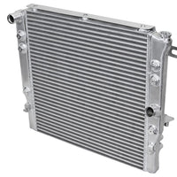 aFe BladeRunner GT Series Bar and Plate Radiator w/ Black Hoses 07-11 Jeep Wrangler (JK) V6 3.8L