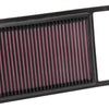 K&N 16-18 Fiat 500L/500X L4-1.3L Diesel Replacement Drop In Air Filter