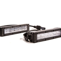 Diode Dynamics 6 In LED Light Bar Single Row Straight SS6 - White Wide Light Bar (Pair)