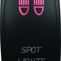 DragonFire Racing Lighted Switch Spot Light On/Off Red