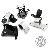 Innovative 06-11 Honda Civic Si K-Series Silver Billet Aluminum Mounts 75A Bushings (Not K24 Trans)