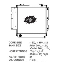 CSF 05-06 Jeep Wrangler Radiator