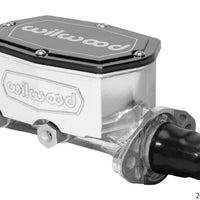 Wilwood Compact Tandem Master Cylinder - 1in Bore - w/Pushrod (Ball Burnished)