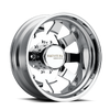 Mayhem 8181 Challenger Dually 22x8.25 / 10x225 BP / 169mm Offset / 170.1mm Hub Polished Wheel