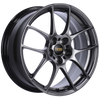 BBS RF 17x7.5 5x100 ET48 Diamond Black Wheel -70mm PFS/Clip Required