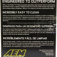 AEM 4 in Short Neck 5 in Element Filter