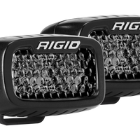 Rigid Industries SR-M Series PRO Midnight Edition - Spot - Diffused - Pair