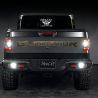 Oracle Jeep Gladiator JT Rear Bumper LED Reverse Lights w/ Plug & Play Harness - 6000K SEE WARRANTY