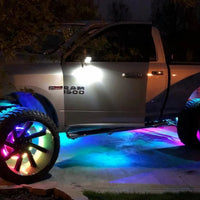 Oracle LED Illuminated Wheel Rings - ColorSHIFT Dynamic - ColorSHIFT - Dynamic SEE WARRANTY