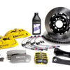 EBC Racing 01-13 Mini Cooper S R53/R56 1.6L Yellow Apollo-4 Calipers 330mm Rotor Front Big Brake Kit