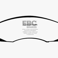 EBC Brakes Extra Duty Performance Truck and SUV Brake Pads