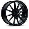 Vossen HF6-1 20x9.5 / 6x135 / ET15 / Deep Face / 87.1 - Gloss Black Wheel