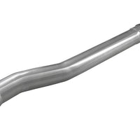 aFe MACH Force-Xp 2-1/2in 409 Stainless Steel Mid-Pipe w/Resonator Delete 18+ Jeep Wrangler JL 3.6L