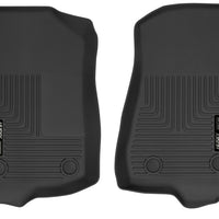 Husky Liners 19-24 Jeep Wrangler JL/JLU X-Act Contour Black Front Floor Liners