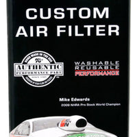 K&N Round Air Filter Assembly 5.25in ID / 5in Height / 5.125in Neck Flange / 1 1/4in Drop Base