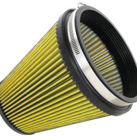 Airaid Universal Air Filter - Cone 6in Flange x 7in Base x 4-3/8in Top x 7in Height - Synthaflow