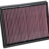 K&N 17-19 Ssanyong Rexton L4-2.2L DSL Replacement Drop In Air Filter