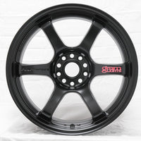 Gram Lights 57DR 19x8.5 +35 5-114.3 Semi Gloss Black Wheel