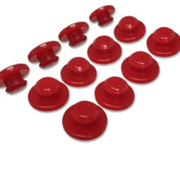 Energy Suspension Polaris Seat Grommet Kit - Red