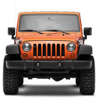 Raxiom 07-22 Jeep Wrangler JK/JL Axial Series Tri-Bar LED Fog Lights- White