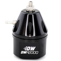 DeatschWerks DWR2000 Adjustable Fuel Pressure Regulator - Black