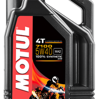 Motul 4L 7100 Synthetic Motor Oil 5W40 4T