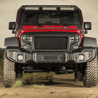 Rugged Ridge Spartacus Front Bumper Black 07-18 Jeep Wrangler