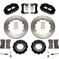 Wilwood Narrow Superlite 6R Front Kit 14in Slotted Rotor w/ Lines 05-15 Toyota Tacoma